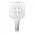 Ручной душ Grohe Rainshower SmartActive 130 Cube 26551LS0 Белая луна 