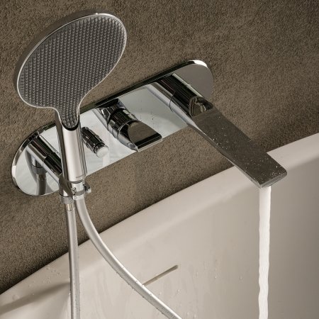 Смеситель для ванны Bossini Apice Z00557.030 Хром 