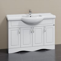 Тумба напольная Санта Верона 120 с умывальником Классик 120