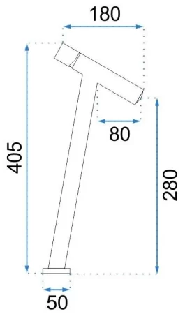 Смеситель для раковины без донного клапана Rea Zen REA-B8035 