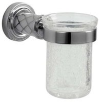 Стакан для зубных щеток Boheme Murano 10904-W-CR Хром