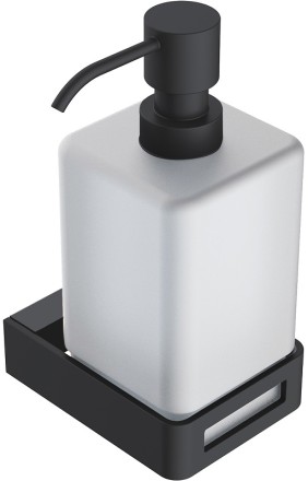 Дозатор для жидкого мыла Boheme Q 10957-B Черный матовый 