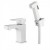Смеситель для раковины Kaiser Sonat 34088-4 с гигиеническим душем Белый 