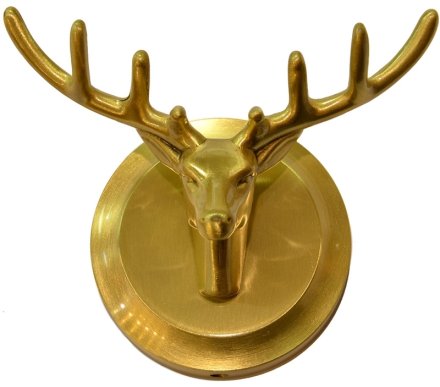 Двойной крючок Bronze de Luxe Royal 81152 Олень Бронза 
