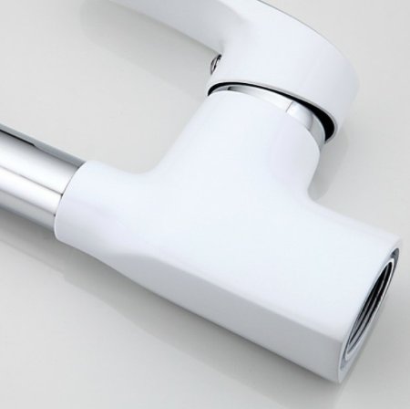 Смеситель для кухни Frap F4453-03 Белый 