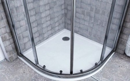 Душевой поддон из искусственного камня Aquaton Калифорния 100x100 1A715436CA010 Белый 