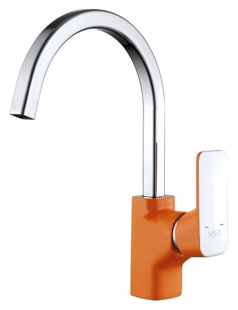 Смеситель для кухонной мойки D&K Berlin Kunste DA1432413 , оранжевый 