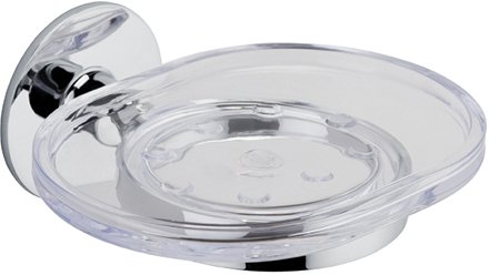 Мыльница FIXSEN ROUND FX-92108, хром 