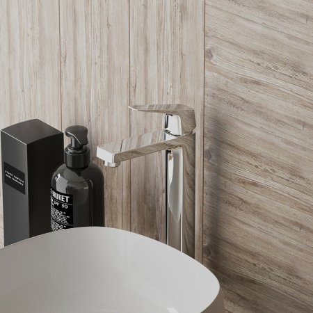 Смеситель для раковины Paini Bari RTCR205LL Хром 