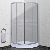 Душевой уголок Timo TL-9001 Romb Glass с поддоном