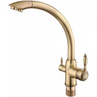 Cмеситель для кухни под фильтр ViEiR V15003-D Бронза