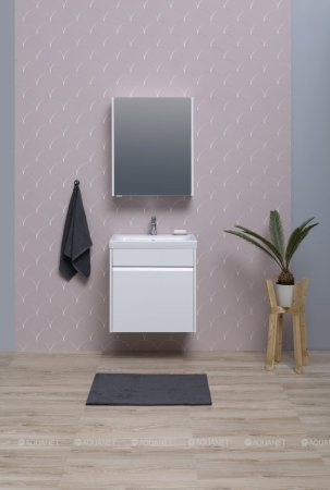 Зеркало-шкаф Aquanet Палермо 60 белый 