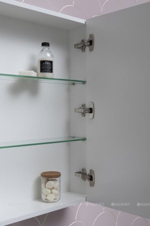 Зеркало-шкаф Aquanet Палермо 60 белый 