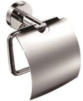 Держатель туалетной бумаги Kaiser KH-2000 с крышкой Хром