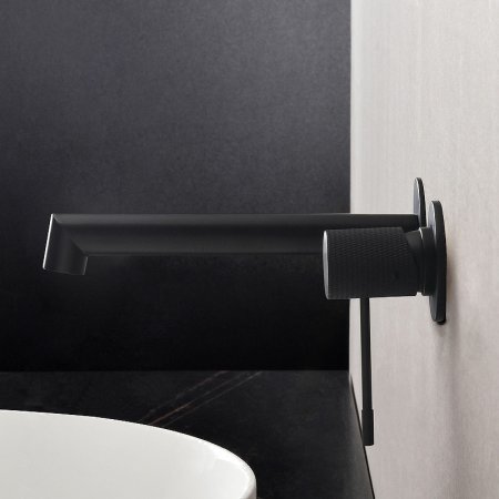 Смеситель для раковины Vincea Desire VBFW-1D1MB Черный матовый 