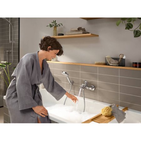 Смеситель Hansgrohe Rebris E 72450000 для ванны хром 