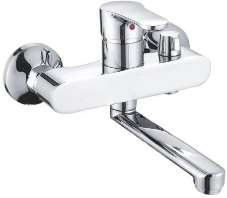 Смеситель для ванны Shevanik S5602, хром 