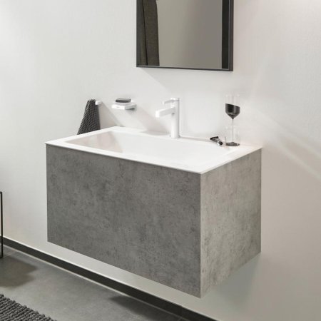 Смеситель Hansgrohe Finoris 110 76024700 для раковины, матовый белый 