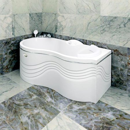 Акриловая ванна Радомир Паллада Комфорт Luxe левая 