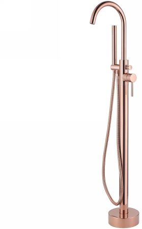 Смеситель для ванны Abber Wasser Kreis AF8115RG Розовое золото 
