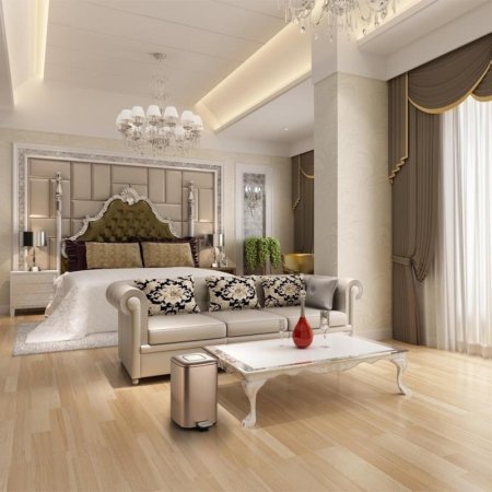 Ведро для мусора WeltWasser Mila BL 12L педальное 10000001059 Черное 