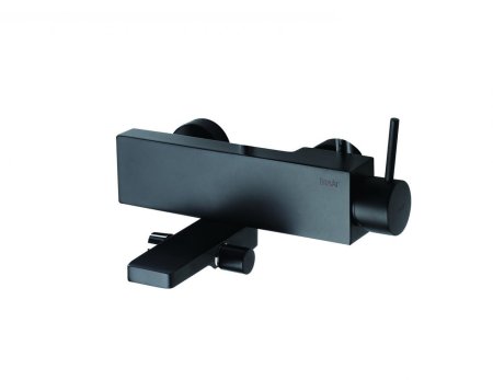 Смеситель для ванны Bravat Arc F66061K-01A-ENG, черный 