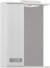 Зеркало со шкафом VIGO Diana z.DIA.50.L.El, 50 см 