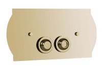 Кнопка смыва Boheme Imperiale 652 золото