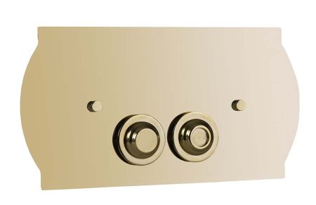 Кнопка смыва Boheme Imperiale 652 золото 