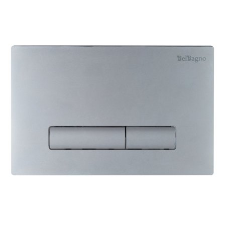 Кнопка смыва BelBagno Genova BB020-GV-CHROME.M хром матовый 