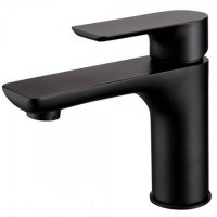 Смеситель Grocenberg GB2009BL для раковины, черный матовый