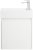 Тумба с раковиной BelBagno KRAFT MINI-500/260-1A-SO-BO-R Bianco Opaco 