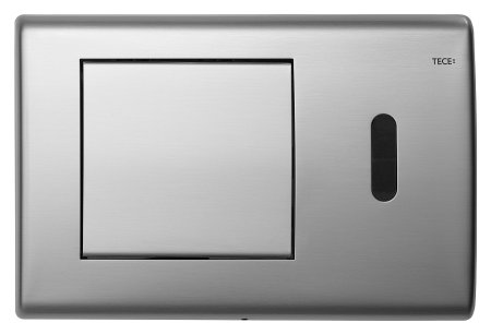 Кнопка смыва TECE Planus 6 V-Batterie 9240350 сатин 