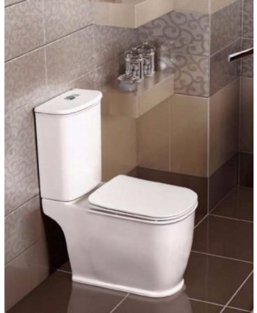 Унитаз компакт BelBagno Prado BB10150CP без бачка и сиденья 