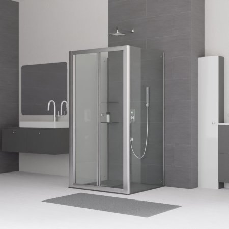 Душевой уголок RGW CL-41 P (CL-21 + 2Z-050-1) 1000x700 