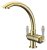 Смеситель Zorg Clean Water ZR 327 YF gold для кухонной мойки 