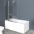 Шторка на ванну BelBagno UNO-V-11-100/150-P-Cr профиль Хром стекло рифленое Шторка на ванну BelBagno UNO-V-11-100/150-P-Cr профиль Хром стекло рифленое