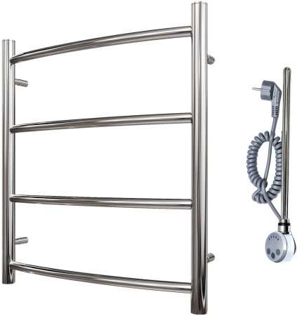 Полотенцесушитель электрический Point Афина PN04156E П4 500x600 левый/правый, хром 