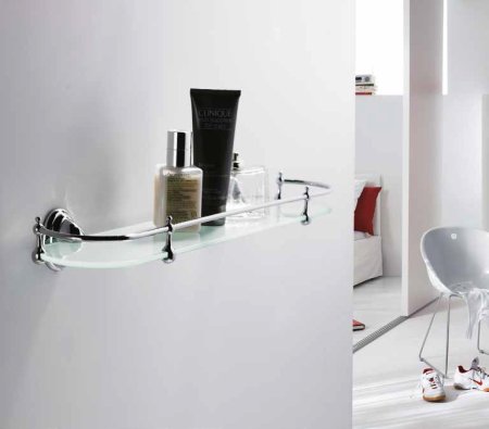 Полка стеклянная 1-ярусная HAIBA HB1507 