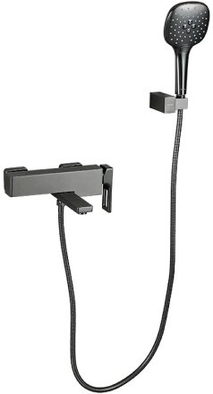 Смеситель для ванны Gappo G17-9 G3217-9 Оружейная сталь 