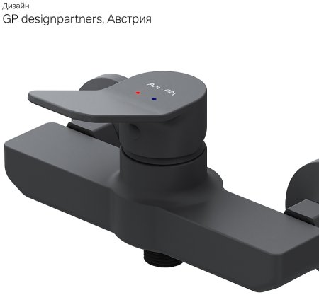Смеситель для душа AM.PM X-Joy F85A20022 Черный матовый 