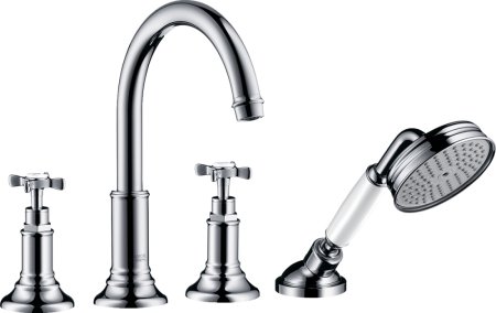 Смеситель Axor Montreux 16546000 на борт ванны, хром 