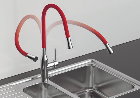 Смеситель для кухни Omoikiri YATOMI-BN-R 4994248 Нержавеющая сталь 