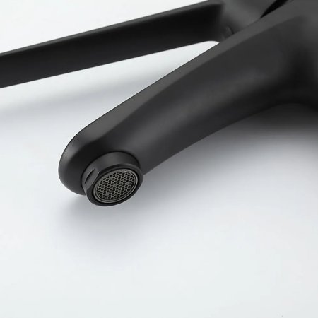 Смеситель для раковины Gappo G21-6 G1021-6 Черный матовый 