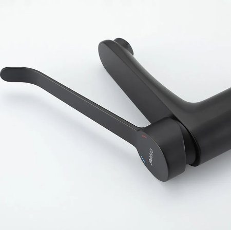 Смеситель для раковины Gappo G21-6 G1021-6 Черный матовый 