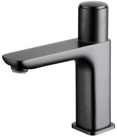 Смеситель для умывальника с инновационным управлением Push Control графит IDDIS Slide (SLIGMBTi01)