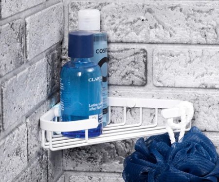 Полка WasserKRAFT K-733WHITE угловая 