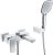 Смеситель WasserKRAFT Aller 1061WHITE для ванны с душем 