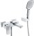 Смеситель WasserKRAFT Aller 1061WHITE для ванны с душем 