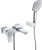 Смеситель WasserKRAFT Aller 1061WHITE для ванны с душем 